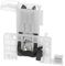 Serrure de porte EG-100015 .1 2 compatible avec les pièces de lave-vaisselle Siemens Bosch DD