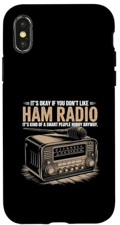 Ham Radio Kind Of A Smart People Amateur Radio Ham Operator Case for iPhone X/XS