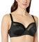 Fantasie Women's Illusion Underwire Side Support Full Coverage Bra, Black, 32 GG UK