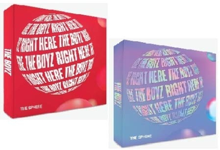 The Boyz [The Sphere] 1. Einzelalbum 2 Ver Set + 2ea Fotobuch (je 84p) + 2p Postkarte + 2ea Rahmen + 2p Fotokarte + 2p Aufkleber + Tracking Nummer K-Pop-Siegel