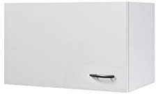 Flex-Well Küchen-Kurzhängeschrank UNNA - Oberschrank vielseitig einsetzbar - 1-türig - Breite 60 cm - Weiß