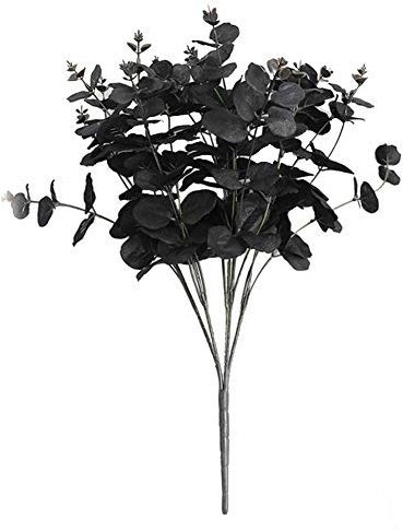 Amorar Künstliche Blume Kunstblumen Künstliche Pflanzen Künstlich Eukalyptus Blätter 5 Gabeln 20 Köpfe Eukalyptus-Zweige für Blumengestecke, Hochzeit, Heimdekoration, Tischanordnung