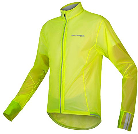 Endura Mens FS260-Pro Adrenaline Race Cape Hi-Viz Yellow, XX-Large