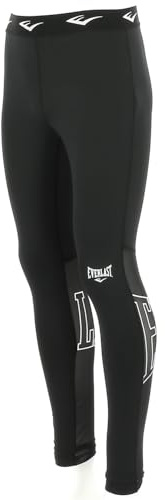 Everlast Damen Leonard Trainingshose, Schwarz, XS Slim EU