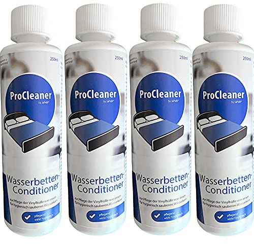 JaPeBi 4 x 250ml Wasserbetten-Conditioner ProCleaner Wasserbett Konditionierer Pflege