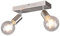 Reality Leuchten Spotbalken Vannes R80182007, Metall Nickel Matt, Exkl. 2x E27