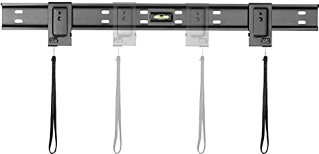 Liudan TV Ständer Universal-Wandmontage-TV-Halterung for die meisten 37-70-Zoll-flache Gebogene Fernseher mit niedrigem Profil Fernsehständer
