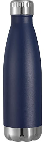 VEGOND Botellas de agua de acero inoxidable de 17 onzas, botella de agua deportiva de metal reutilizable que mantiene la bebida caliente y fría, sin BPA, botella de agua aislada al vacío de doble