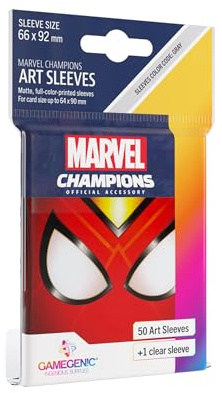 Gamegenic Marvel Champions Sleeves Spider-Woman – Multilanguage (Includes Spanish)