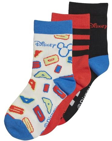 adidas Unisex Kinder Mickey Mouse Crew Socks 3 Pairs Crew-Socken