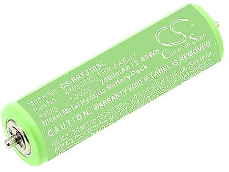 Cameron Sino NEUErsatz Akku FitPanasonic ER1410, ER1411, ER1420, ER1421, ER1424, ER1511, ER-1511, ER160, ER161, ER1610, ER1611, ER-1611, ER2031, ER204, ES-LC60(2000mAh / 2.40Wh)