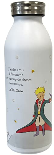 Bouteille d'eau isotherme Kiub en inox (Le Petit Prince en habit de prince)