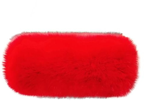 Handmuff, Kunstpelz Handmuff aus Gurttasche Praktischer Handwärmer Handwärmer Muff Handmuff mit Umhängeband Plüsch Tragbare Mode Handwärmer für Frauen Männer Kinder im Winter
