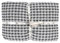 Tuiste Premium Tagesdecke Einzelbett 150x200 Dunkel Grün, Leichte Sommerdecke Waffeloptik, Bettüberwurf, Plaid Decke für Sofa, Sofadecke Baumwolle, Couchdecke, überdecke Bett, überwurf