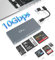 6-in-1 CFast-Kartenleser, USB 3.2 10 Gbit/s CFast 2.0 XD Picture-Kartenleser für CFast/SD/TF/MS/XD/CF, XD Kartenleser Leser USB C + USB A Memory Stick Pro Duo-Adapter. Lesen Sie 6 Karten gleichzeitig