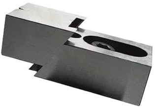 Morsa di precisione fissa laterale CNC Morsetto OK Morsa da banco con estremità piatta Stazione multifunzione Morsetto a rana antideformazione intagliato (Color : 1pc Flat mouth M10)