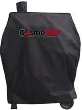 CosmoGrill Smoker Jr. BBQ Cover: Waterproof Heavy Duty with Anti-UV Protection Barbecue Covers, 600D Oxford Fabric Cloth, Adjustable Straps for Secure Fit, Perfect for Smoker Jr