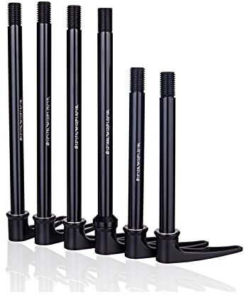 ZHAOSHIXU Perno Passante per Bicicletta Bicicletta Anteriore Hubs Tube Shaft MTB Road Bike a sgancio rapido Thruck Axle per Forcella Anteriore M12x1.75 M12x1.5 M12x1.0(171L M12 P1.5)