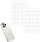 HUSABEJAIN 2 PCS Silicone Suction Case Mount Non-Slip Holder With 24 Cups for Selfie and Video Shooting - Hands-Free Phone Accessories (Transparent)