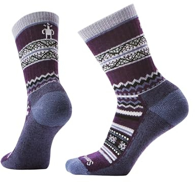 Smartwool Unisex Everyday Cozy Snowed in Sweater Crew Socken (1er Pack)