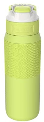 Kambukka Botella de agua de acero inoxidable, modelo ELTON INSULATED MOJITO SUMMER, 750 ml, termo impermeable: tecnología Snapclean, tapa apta para lavavajillas, agarre cómodo, fácil de sostener