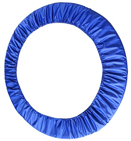 Trampolin-Randabdeckung aus Oxford-Gewebe, passend für Ø 81 cm, 91 cm, 96 cm, 101 cm, 114 cm, 122 cm, 127 cm, 137 cm, 152 cm, UV-beständig, reißfest, schützende Federabdeckung, Trampolin-Ersatzteile