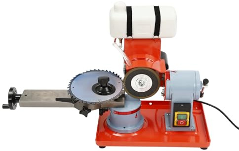 Kreissägeblattschleifer, 370W Sägeblatt Schleifmaschine, Kreissägeblatt Schärfgerät, Arbeitsdurchmesser 80-700mm, 2850 U/min SäGeblattschärfgerät
