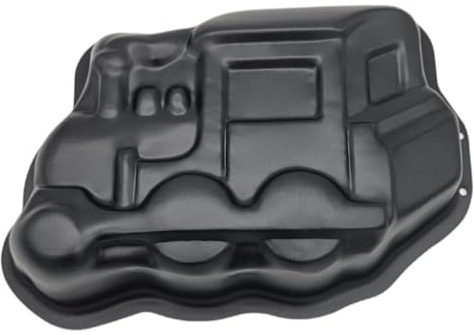 Hera Lokomotive Backform, Antihaftbeschichtung, Metall, 25 cm, 1,8 L Fassungsvermögen, Zug Design Kuchenform