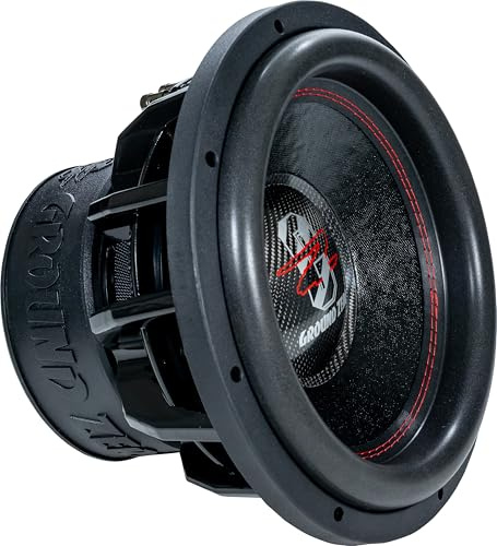 Ground Zero GZHW 30-D1 – 12 Zoll High Performance Subwoofer für extremen Bass im Auto, 1500W RMS, 2x1 Ohm, tiefer & druckvoller Bass, Car HiFi Woofer