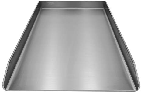 Edelstahl Plancha/Griddle-Plate/Bratplatte/Burger Platte (450 x 300) kompatibel mit Napoleon Gasgrills