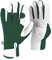 Spear & Jackson GNMGLOVESKEW Kew Gardens Collection Leather Palm Gloves, Green, Medium
