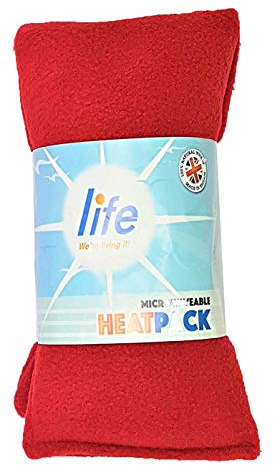Life Healthcare, Microwavable Wheat Bag Lavender Scented Heat Pad Soothing Heat Pack Hot Therapy Neck, Back Shoulder, Muscle Pain Relief, Heat in Microwave