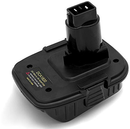 Battery Adapter Replacement for Dewalt DCA1820 20V MAX To 18V Slide Adapter Converter Compatible with Dewalt XRP Power Tools Converted into DC9096 DE9096 with Overload Protection