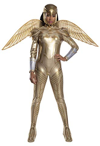 Rubies Damen DC Comics WW84 Gold Armored Wonder Woman Kostüm, siehe abbildung, Small
