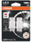OSRAM LEDriving® SL, ≜ P27/7W, Red, LED signal lamps, Off-road only, non ECE, Double Blister