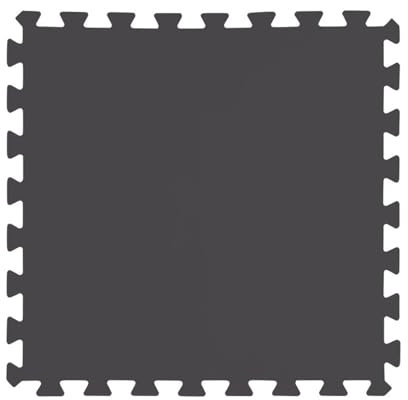 T.I.P. Poolmatte - Unterlegmatte 9er Set 50x50x1cm (endlos erweiterbar, Bodenfliesen Pool, Schutzmatte, Schutz der Poolbodenfolie vor Schäden, resistenter und biegsamer Schaumstoff) SBM 100/9, 30458