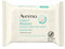 Aveeno Calm + Restore Nourishing Makeup Remover Face Wipes, Fragrance Free Facial Cleansing Towelettes with Oat Extract & Calming Feverfew, Alcohol Free, 100% Plant-Based Cloth, 25 ct