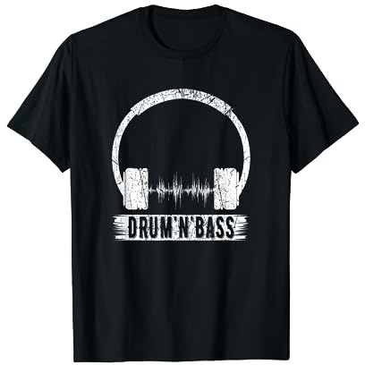 Drum N Bass DNB DJ Weltall Elektro Musik Drum and Bass T-Shirt