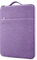 MicaYoung 14 Inch Laptop Sleeve Case Water-Resistant Protecive Bag with Front Pocket Retractable Handle Notebook Carrying Case for 14 Inch Chromebook Notebook, Purple