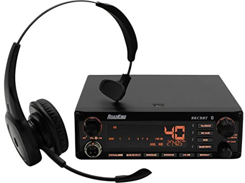 RoadKing RKCBBT Voice-Activated Hands-Free CB Radio, Black