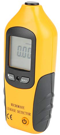 Microwave Leakage Detector, Digital LCD Display Leakage Meter Tester, Fully Functional Harmless High Sensitivity, Radiation and Built in Alarm Function