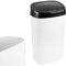 Dihl - UK MADE - 50L White Sensor Bin with Black Sensor Bin Lid Kitchen Waste Dust Bin Automatic Motor