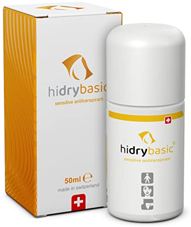 hidry basic Antitranspirant - kein Deo - sensitives Antiperspirant mit Cooling-Effekt gegen Achselschweiß und Schwitzen an den meisten Körperregionen