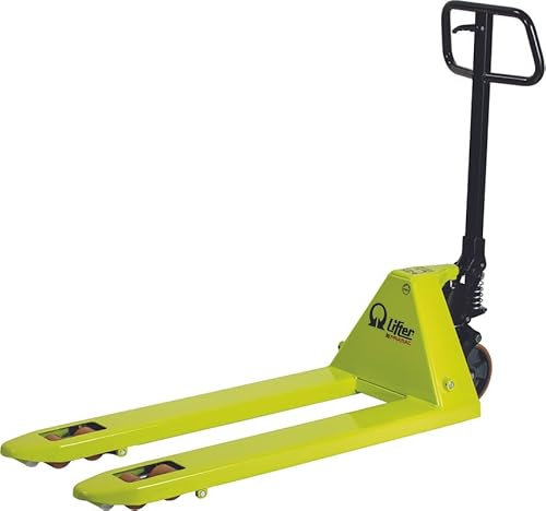 Horison Industries 2500 KG Pallet Truck - Heavy Duty Hand Pallet Truck with Fork 1220 mm - Manual Pump Truck Pallet Lifter Steering wheel Polyurethane