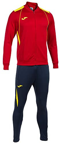 Joma Herren Mann Championship Vii Trainingsanzug, Rot, Gelb, Marineblau, 10-11 Jahre EU