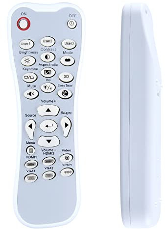 GOUYESHO Suitable for Optoma DLP Projector GT1080 Replacement Remote Control, Compatible With GT1080 GT1080E GT1070X HD141X HD142X HD143X HD50-WHD HDF536 UHD300X