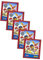 Panini Paw Patrol Sticker - Rescue Knights Serie 8 (2023) - 5 Tüten Sammelsticker im Bundle mit 10 STRONCARD Hüllen