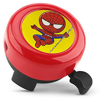 Fahrradklingel für Kinder, Kinderrad-Glocke für Kinder Jungen Mädchen, Fahrrad Klingel Bell für MTB Kinderfahrrad Roller(Spider Man)