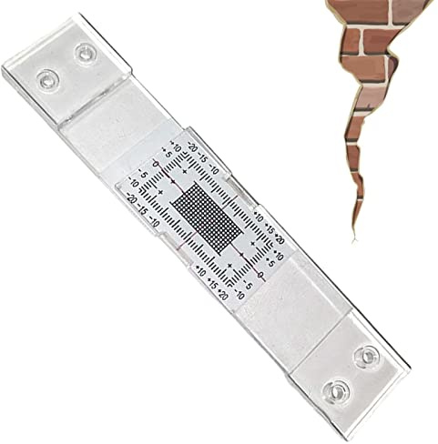 Rissometer, Rissmonitor, Schlitz für flache Oberflächen, Rissmonitor – Tell-Tale Zubehör zur Überwachun und Aufzeichnung von Rissen