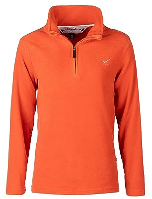 Rydale Ladies Kelk Micro Fleece Jacket Womens Super Soft Warm Jumper (as8, numeric, numeric_20, regular, regular, Burnt Orange)